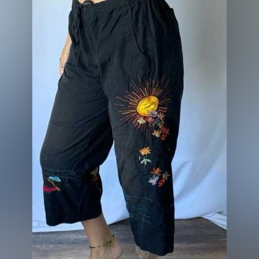 Chico's Black Elastic Waist Pants